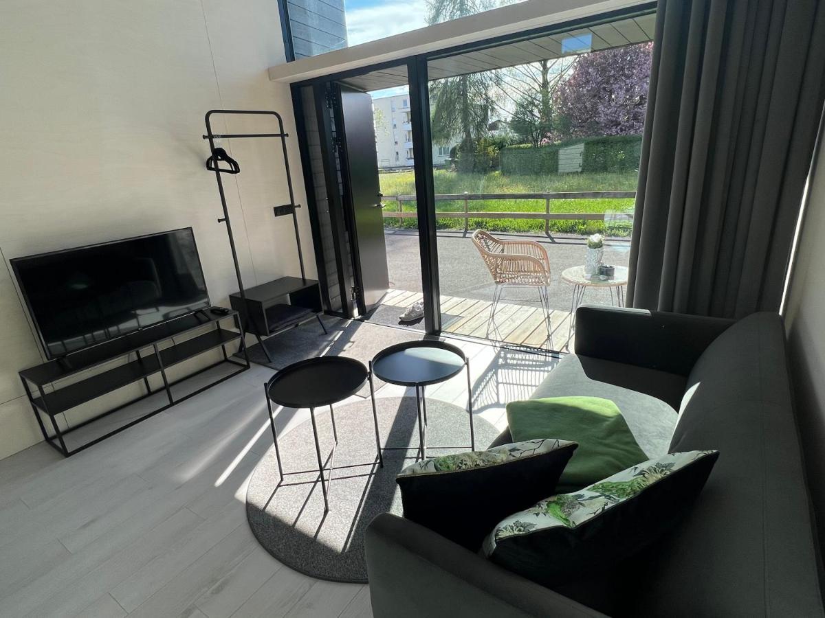 KODA LOFT - Urlaub im Tiny House Bodensee Lauterach Exterior foto